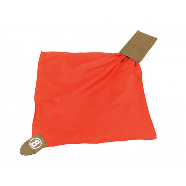 AIRSOFT DEAD RED RAG POCH - COYOTE [8FIELDS]